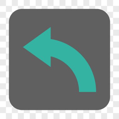 Sola Döndür yuvarlak kare düğme