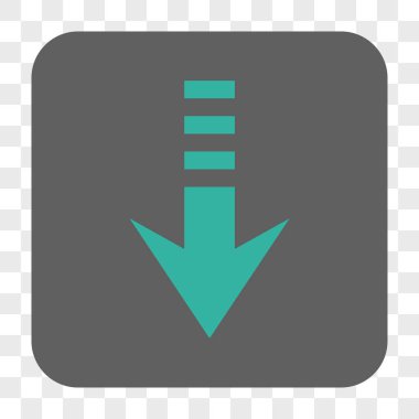 Yuvarlatılmış Kare düğmesini basılı göndermek