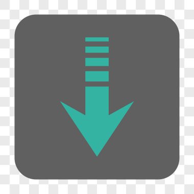 Yuvarlatılmış Kare düğmesini basılı göndermek