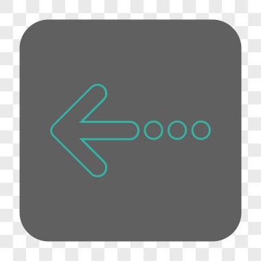 Sol yuvarlak kare düğme göndermek