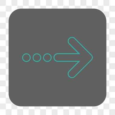 Sağ yuvarlak kare düğme göndermek