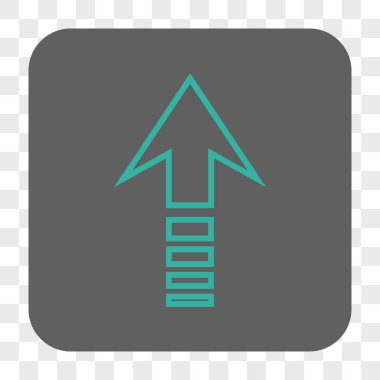 Yuvarlatılmış Kare düğmesini yukarı gönder