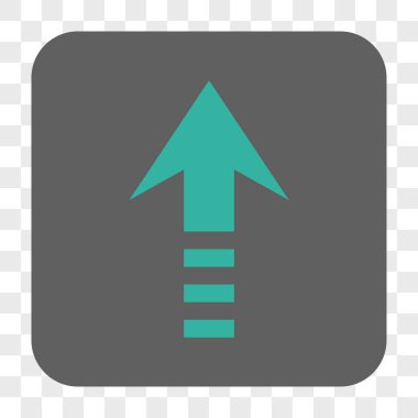 Yuvarlatılmış Kare düğmesini yukarı gönder