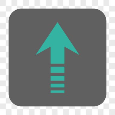 Yuvarlatılmış Kare düğmesini yukarı gönder