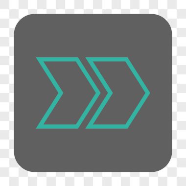 Şu yuvarlak üst karakter kare düğme