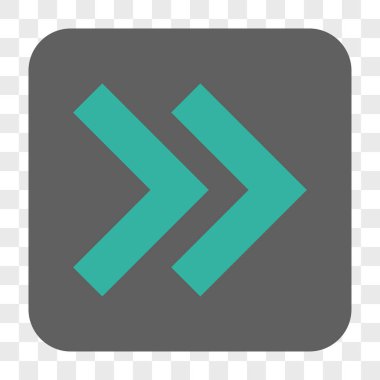 Şu yuvarlak üst karakter kare düğme