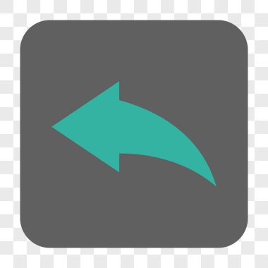 Yuvarlatılmış Kare düğme geri al