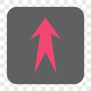 Yuvarlatılmış Kare düğmesini yukarı ok