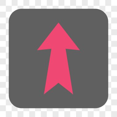 Yuvarlatılmış Kare düğmesini yukarı ok