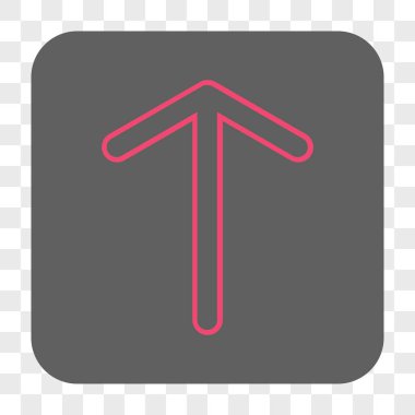 Yuvarlatılmış Kare düğmesini yukarı ok