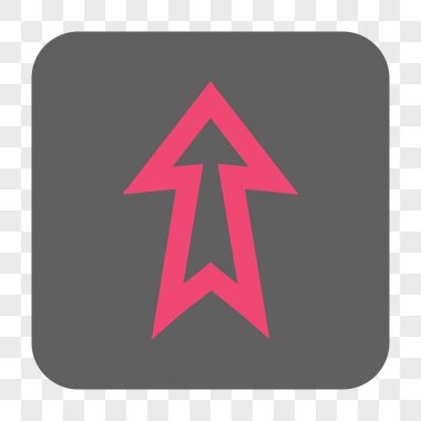 Yuvarlatılmış Kare düğmesini yukarı ok