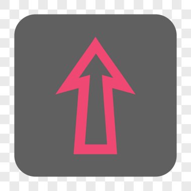 Yuvarlatılmış Kare düğmesini yukarı ok