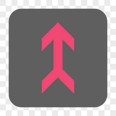 Yuvarlatılmış Kare düğmesini yukarı ok