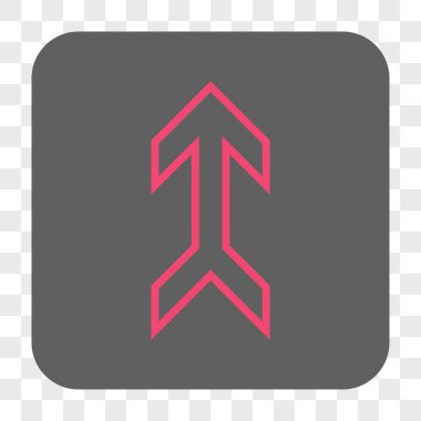 Yuvarlatılmış Kare düğmesini yukarı ok