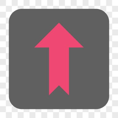 Yuvarlatılmış Kare düğmesini yukarı ok