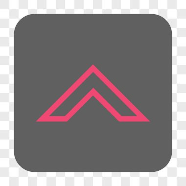 Yuvarlatılmış Kare düğmesini yukarı ok ucu