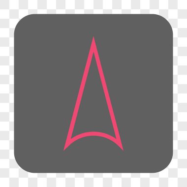 Yuvarlatılmış Kare düğmesini yukarı ok ucu