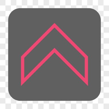 Yuvarlatılmış Kare düğmesini yukarı ok ucu