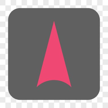 Yuvarlatılmış Kare düğmesini yukarı ok ucu