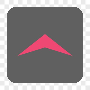 Yuvarlatılmış Kare düğmesini yukarı ok ucu