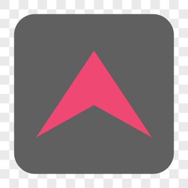 Yuvarlatılmış Kare düğmesini yukarı ok ucu