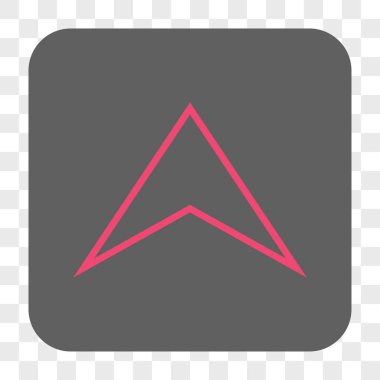 Yuvarlatılmış Kare düğmesini yukarı ok ucu