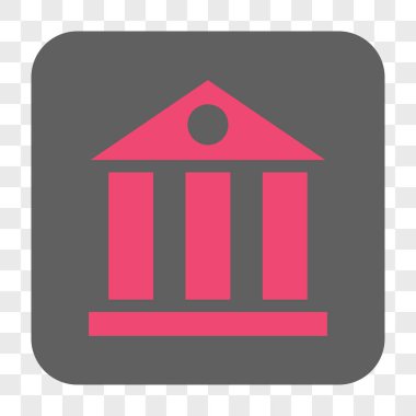 Banka Binası yuvarlak kare düğme