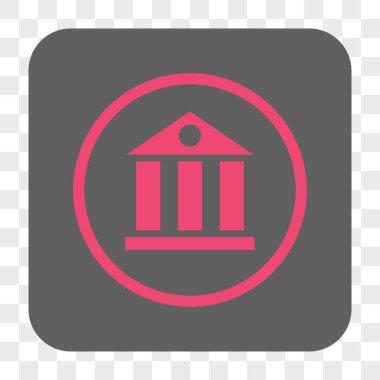 Banka Binası yuvarlak kare düğme