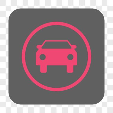 Araba yuvarlak kare düğme