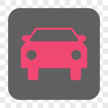 Araba yuvarlak kare düğme