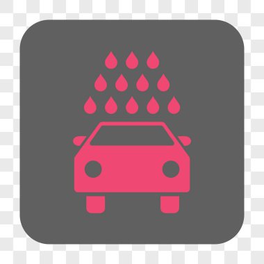 Oto yıkama yuvarlak kare düğme