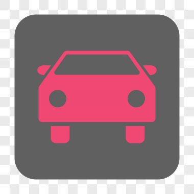 Araba yuvarlak kare düğme