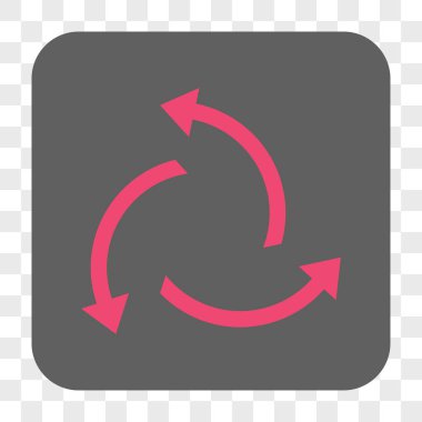 Santrifüj okları yuvarlak kare düğme