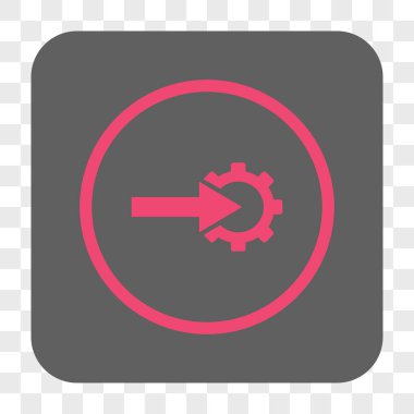 COG Tümleştirme yuvarlak kare düğme