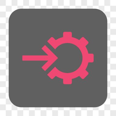 COG Tümleştirme yuvarlak kare düğme