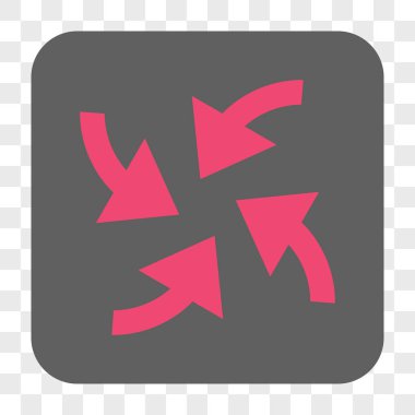 Siklon okları yuvarlak kare düğme