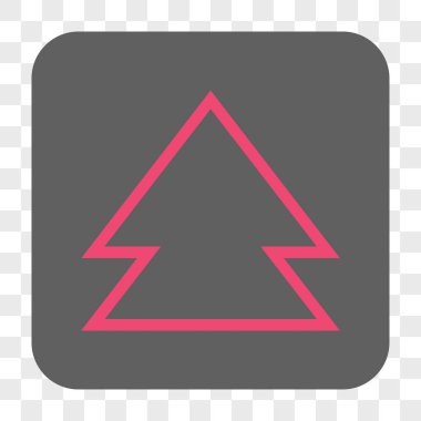 Yön yukarı yuvarlak kare düğme