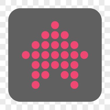 Yuvarlatılmış Kare düğmesini yukarı noktalı ok