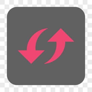 Exchange okları yuvarlak kare düğme