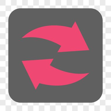 Exchange okları yuvarlak kare düğme