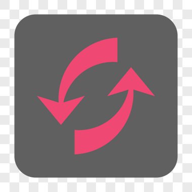 Exchange okları yuvarlak kare düğme