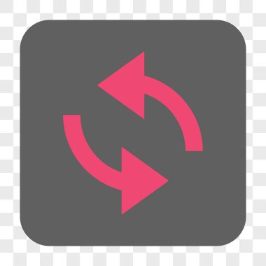 Exchange okları yuvarlak kare düğme