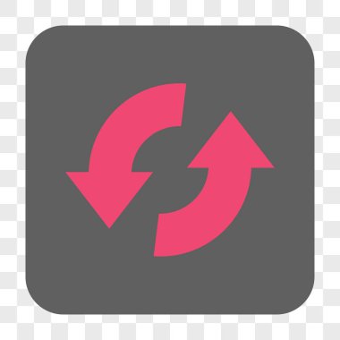 Exchange okları yuvarlak kare düğme