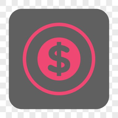 Yuvarlatılmış Kare düğme Finans