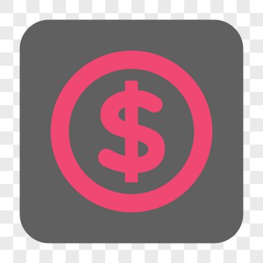 Yuvarlatılmış Kare düğme Finans