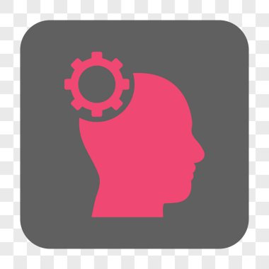 Akıl dişli yuvarlak kare düğme