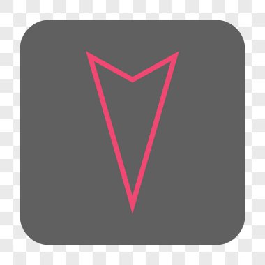 İşaretçiyi yuvarlatılmış kare düğmesini basılı