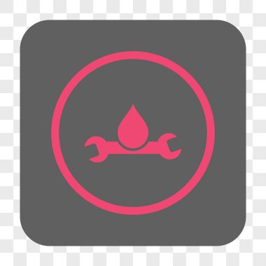 Sıhhi tesisat yuvarlak kare düğme