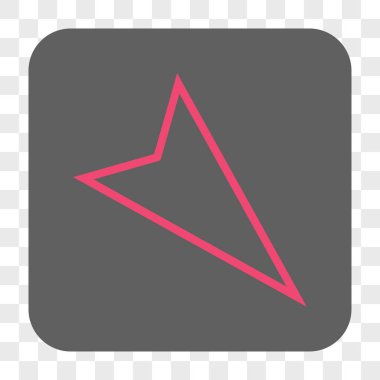 İşaretçi şu aşağı kare düğme yuvarlak