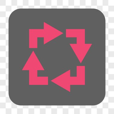 Geri Dönüşümlü Kare Düğmesi